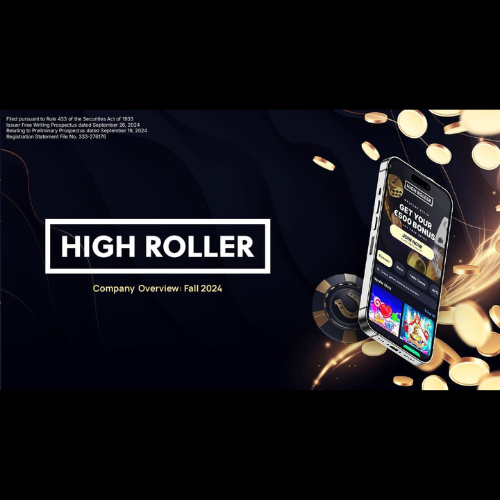 High Roller NASDAQ: ROLR logo